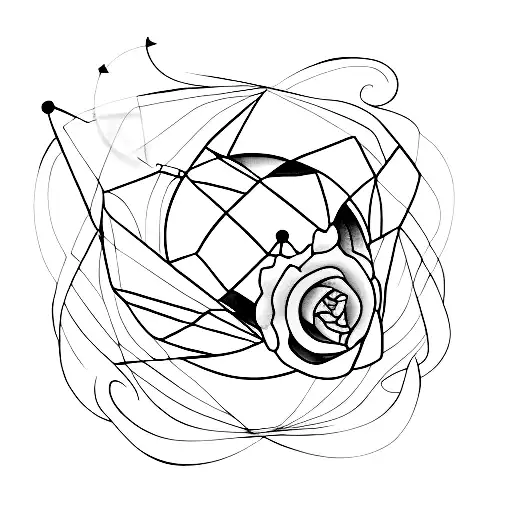 A Minimalist Tattoo Of A Delicate Hourglass Symbolizing The Concept Of Life And Mortality