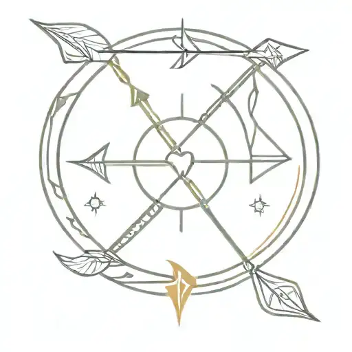 Sun And Arrow Weapon