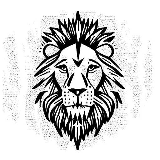 Lion Made From Bible Verses