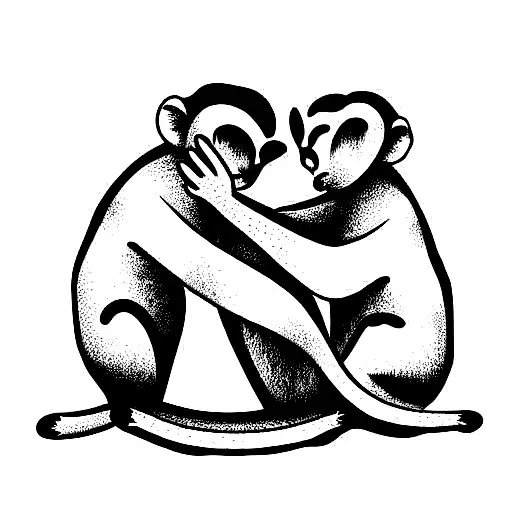 Two Monkey Love