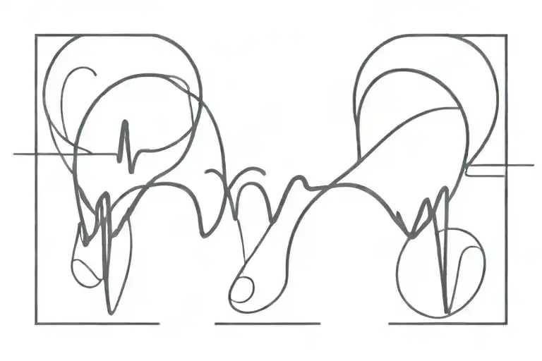 Three Numbers 59 60 95 Combined With A Heartbeat Line