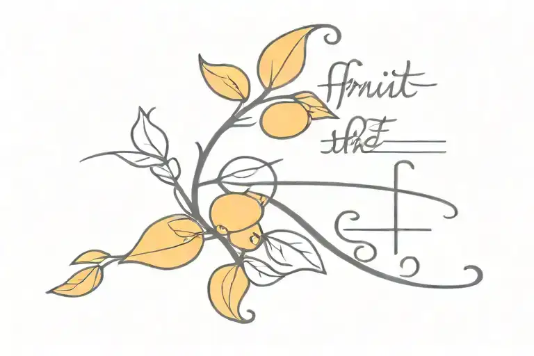 Fruit Of The Spirit Symbol