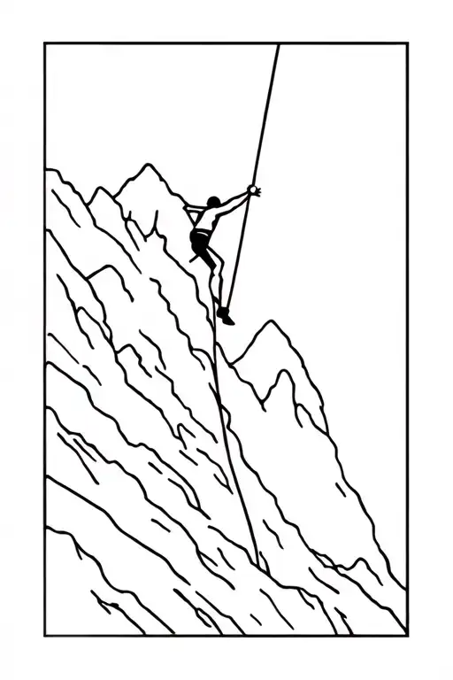 Rock Climbing Mountain