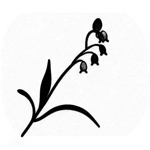 Lily Of The Valley And Snowdrop Bouquet