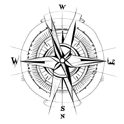 Compass Melting Iceberg
