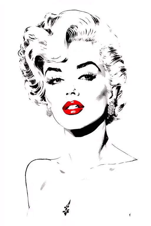 Anna Nicole Smith Glam Picasso