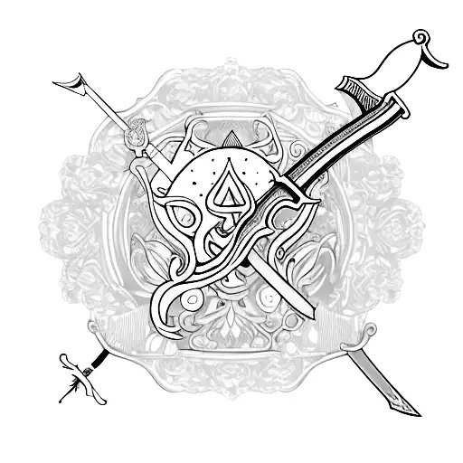 B And A Sword Between