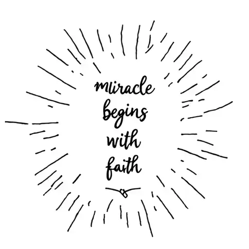 The Miracle Begins With Faith