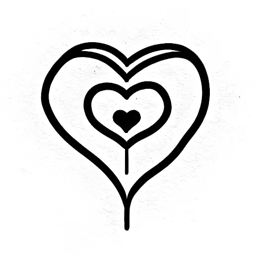 Bobby Pin In Love Heart