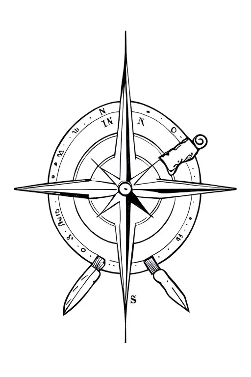 Drums And Knife And Compass