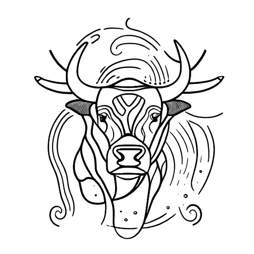 Bull With Scale Earrings