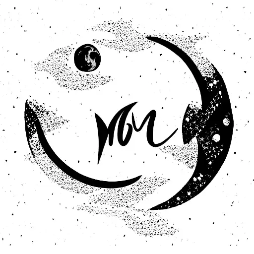 Get You The Moon Monogram