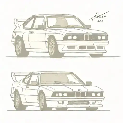Barking Bear Driving A Bmw M1 Procar