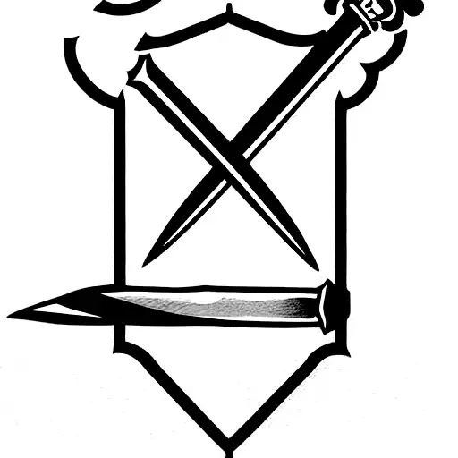 Sword With The Words Memento Mori On It