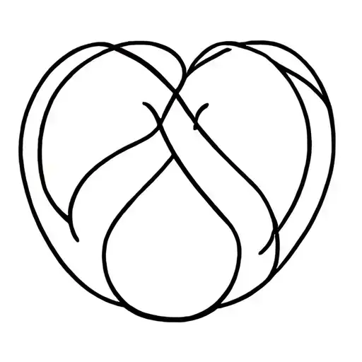 Self Love And Cancer Sign Intertwined