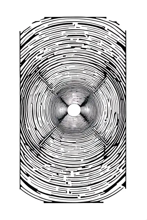 Mc Escher Optical Illusion