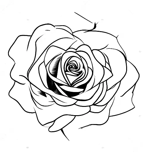 All Time Low Music Band With Rose Flower Theme