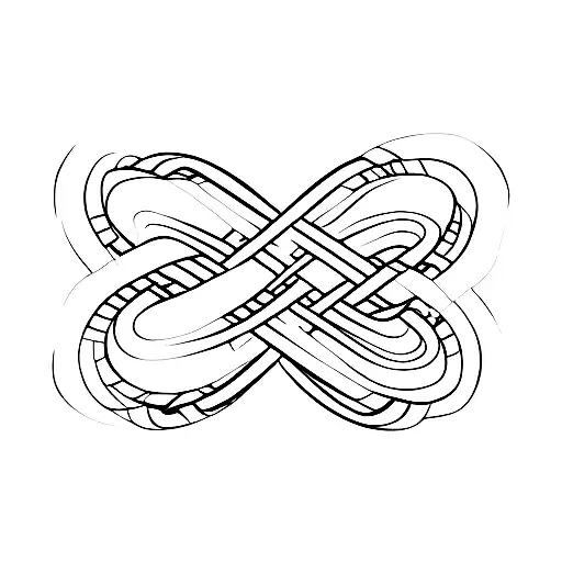 Infinity Symbol With 4 Loops