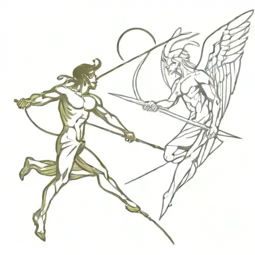 Spiritual Warfare Between Good And Evil