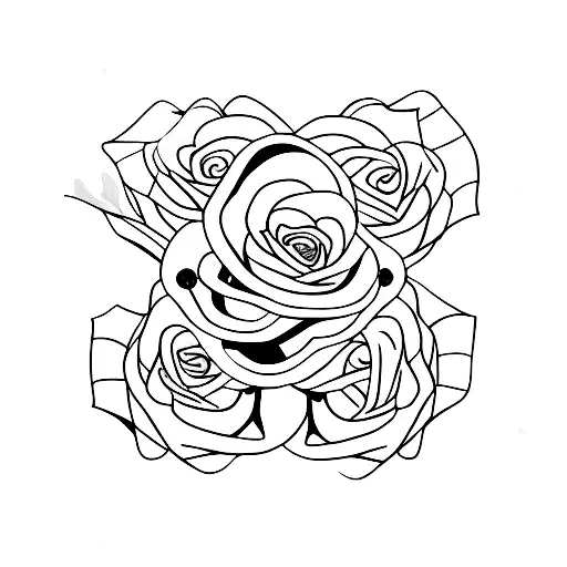 Snake Wraped Around Rose