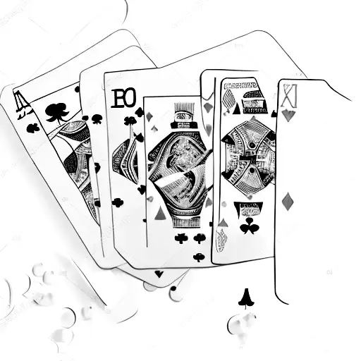 3 Bears Sitting At A Poker Table Playing Cards Drinking Bear And Smoking Cigars