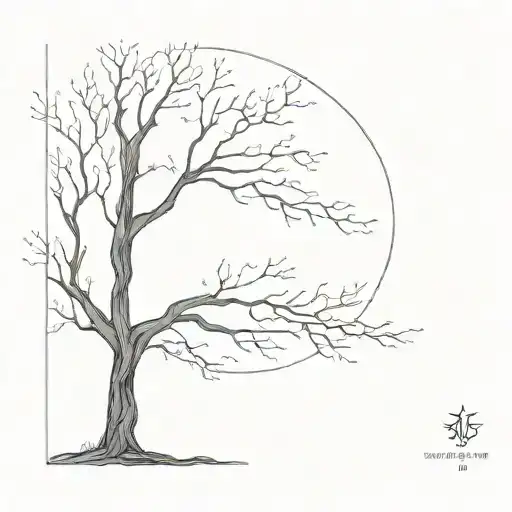 Tree With Entropy Symble Inside