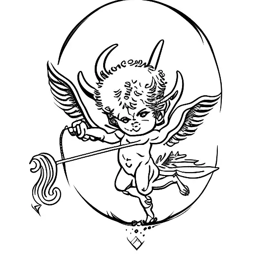 Cupid As A Demon