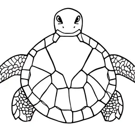 Turtle With Fijian Culture