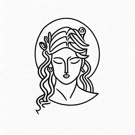 Aphrodite And Athena Symbol