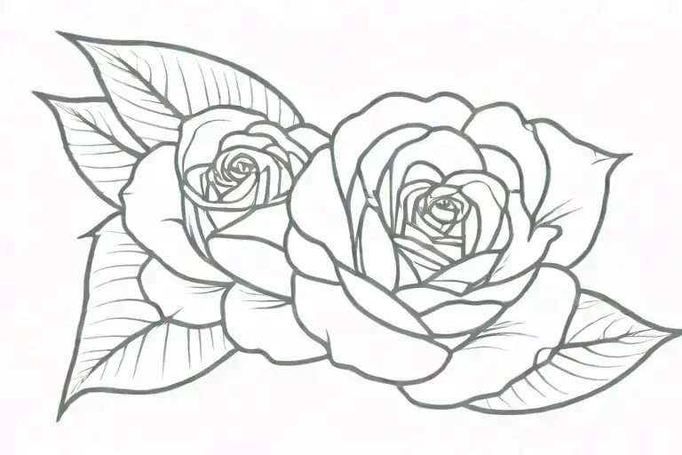 Name 'Paloma' With Rose Wrapped