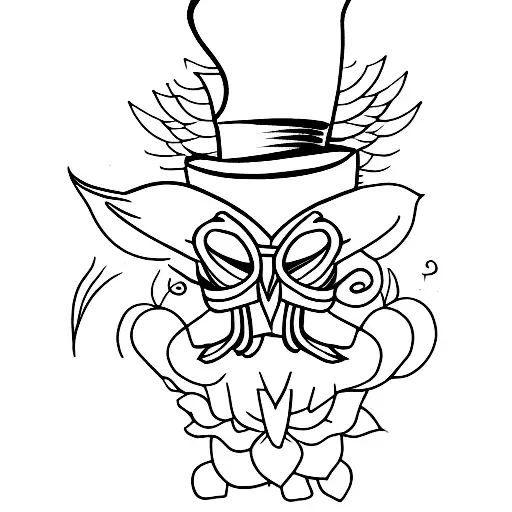 Crow In A Top Hat