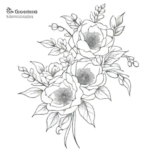 May And November Birth Flowe Bouquet Made