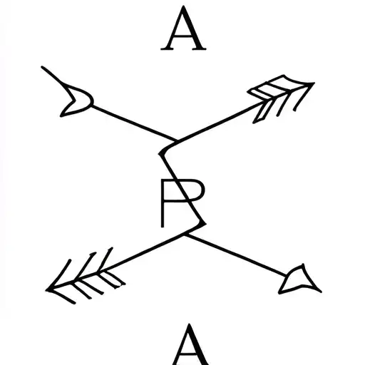 Arrow And Alphabet A