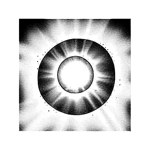 Beach Wave With Sun Rays