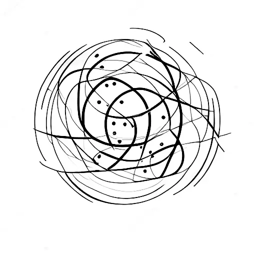 A Circle Formed By Two Arms Doing A Forearm Shake