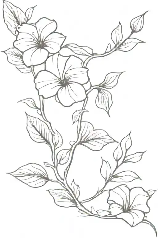 Fineline Morning Glory Vine