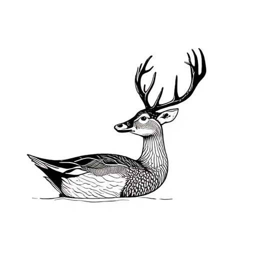 Ducks And Deer