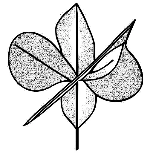 Plant Vine With Paper Airplane Flying Through It