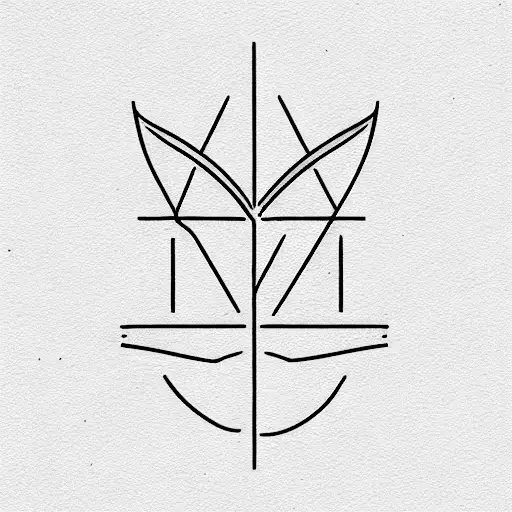 Native Prairie Grass Nordic Geometric