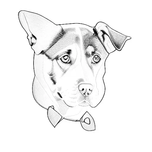 A Dog With Blue Eyes