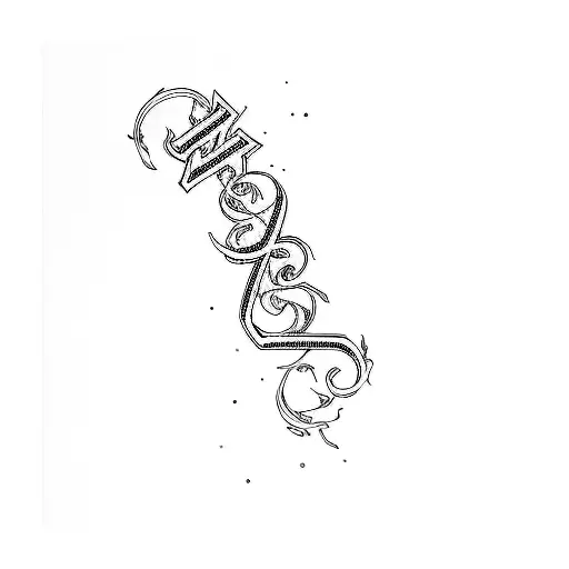 The Word'emo'on A Black Background