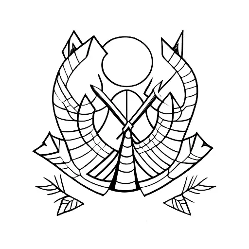 Cover Up Of Small Arrow