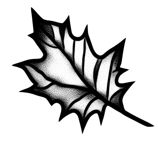 Pepper With Maple Leaf