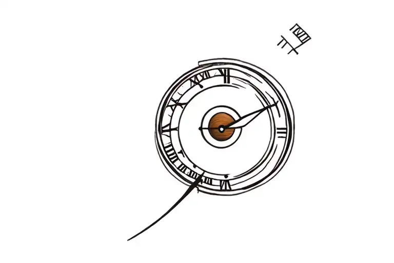 Watch Dial And Tiger Eye