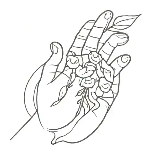 Heart With A Little Hand Around It