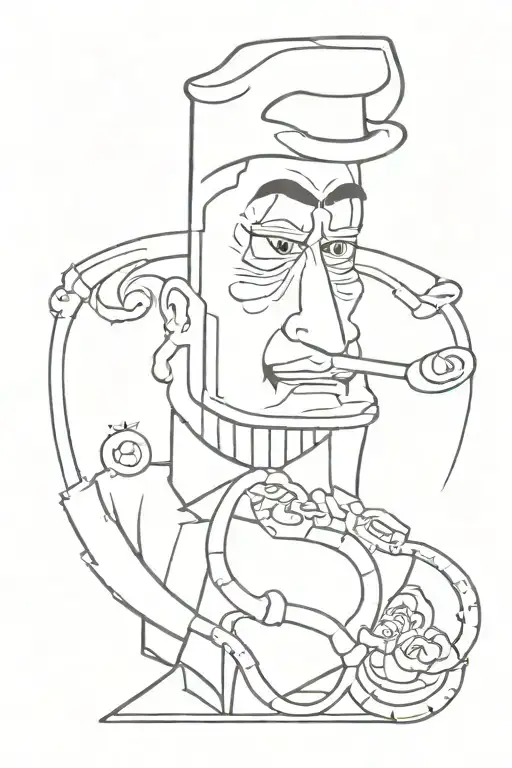 Rich Uncle Mcpato Money In His Teeth