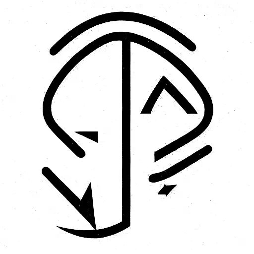 Futuristic Alien Rune