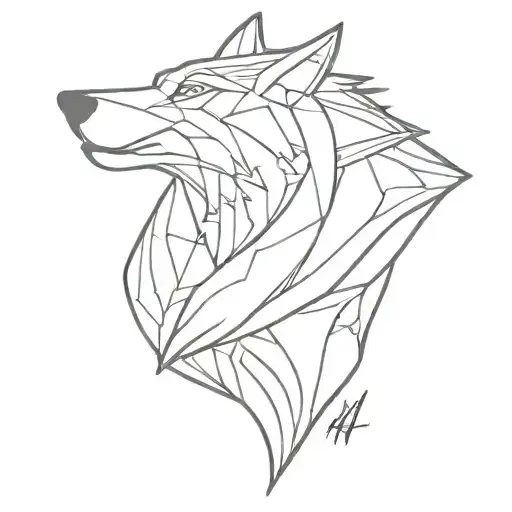 Warship Hull With Wolf Howling