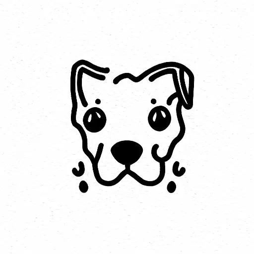 A Dog With A Sad Face