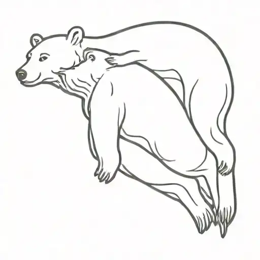 The Bear Hugs The Girl